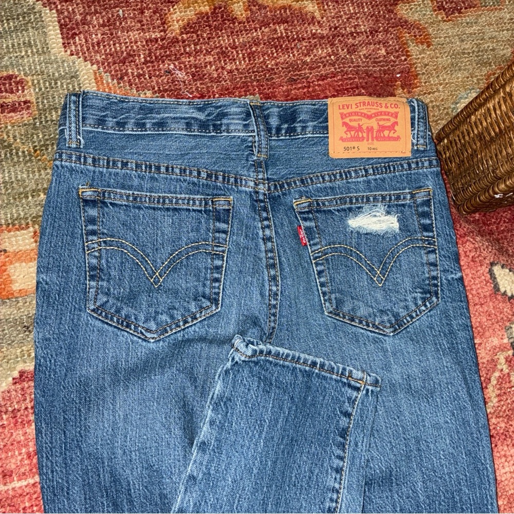 Levi's Kids Blue Denim Jeans